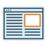 Illustration of a webpage